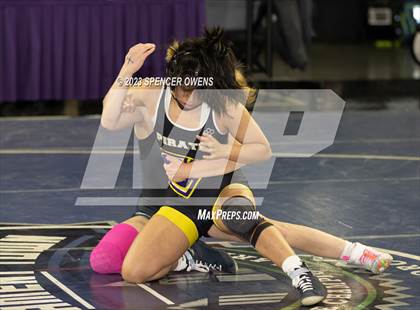 Thumbnail 2 in NCHSAA Women's Wrestling Invitational photogallery.