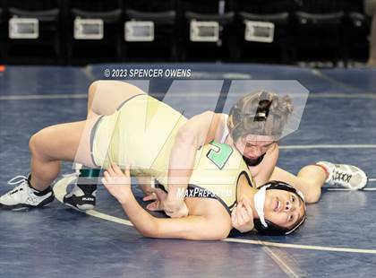 Thumbnail 1 in NCHSAA Women's Wrestling Invitational photogallery.