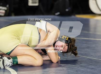 Thumbnail 1 in NCHSAA Women's Wrestling Invitational photogallery.