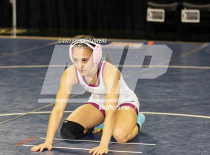Thumbnail 3 in NCHSAA Women's Wrestling Invitational photogallery.