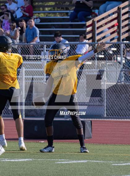 Thumbnail 2 in Alameda vs Berean Christian (Scrimmage) photogallery.