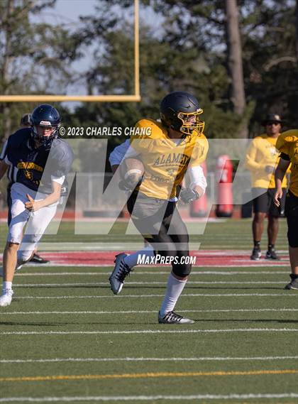 Thumbnail 3 in Alameda vs Berean Christian (Scrimmage) photogallery.