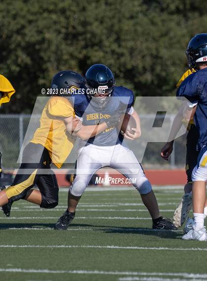 Thumbnail 3 in Alameda vs Berean Christian (Scrimmage) photogallery.