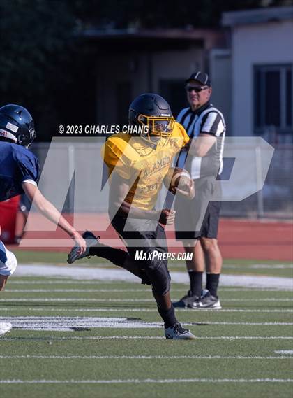 Thumbnail 3 in Alameda vs Berean Christian (Scrimmage) photogallery.