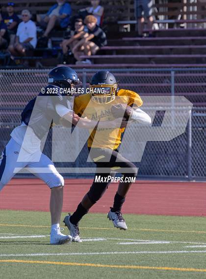 Thumbnail 3 in Alameda vs Berean Christian (Scrimmage) photogallery.