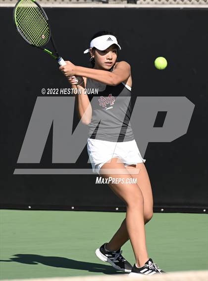 Thumbnail 2 in CIF-SS Girls Indvidual Tennis (Field of 32) photogallery.