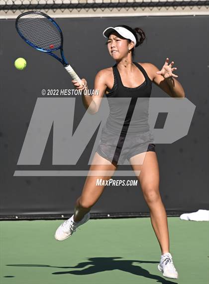 Thumbnail 2 in CIF-SS Girls Indvidual Tennis (Field of 32) photogallery.