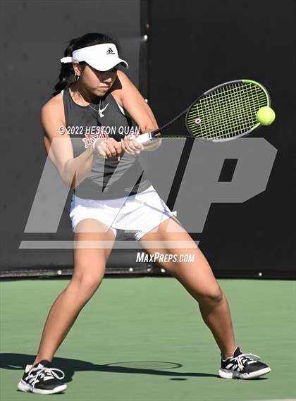 Thumbnail 3 in CIF-SS Girls Indvidual Tennis (Field of 32) photogallery.