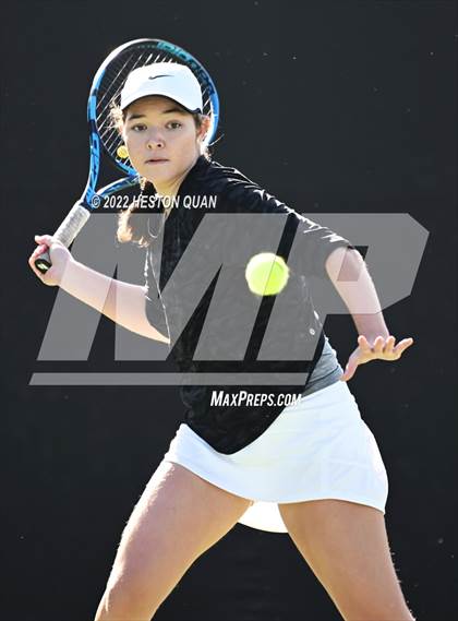 Thumbnail 2 in CIF-SS Girls Indvidual Tennis (Field of 32) photogallery.