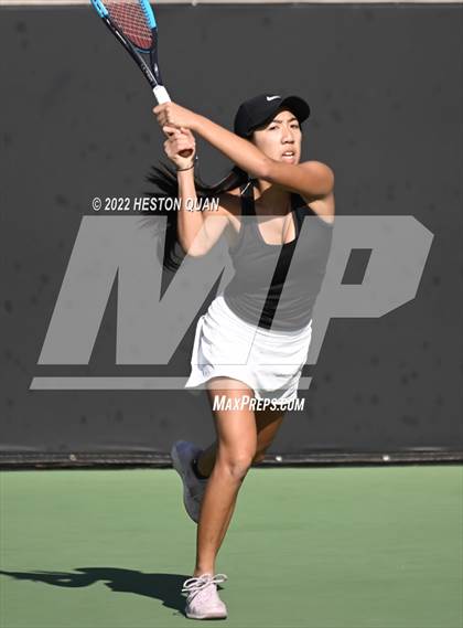 Thumbnail 3 in CIF-SS Girls Indvidual Tennis (Field of 32) photogallery.