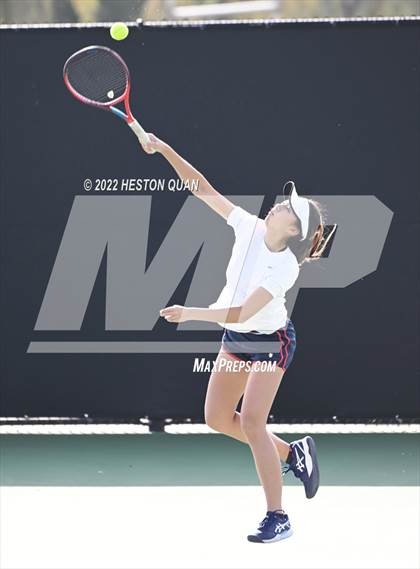 Thumbnail 3 in CIF-SS Girls Indvidual Tennis (Field of 32) photogallery.