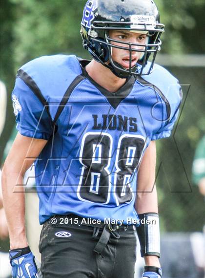Thumbnail 2 in Hernando Christian Academy vs Donahue Catholic  photogallery.