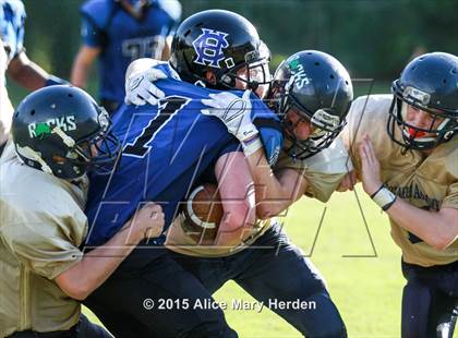 Thumbnail 2 in Hernando Christian Academy vs Donahue Catholic  photogallery.