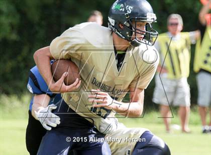 Thumbnail 1 in Hernando Christian Academy vs Donahue Catholic  photogallery.