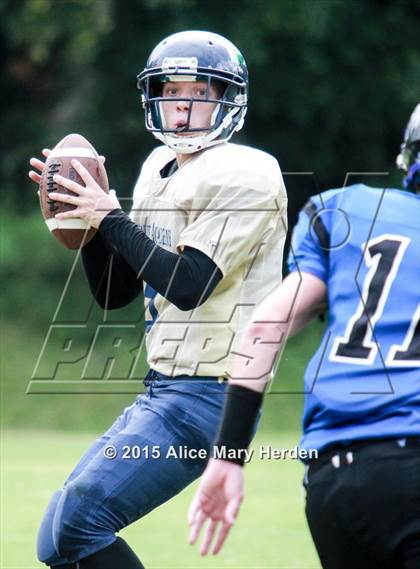 Thumbnail 3 in Hernando Christian Academy vs Donahue Catholic  photogallery.
