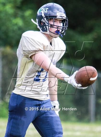 Thumbnail 1 in Hernando Christian Academy vs Donahue Catholic  photogallery.