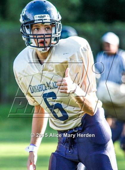 Thumbnail 3 in Hernando Christian Academy vs Donahue Catholic  photogallery.
