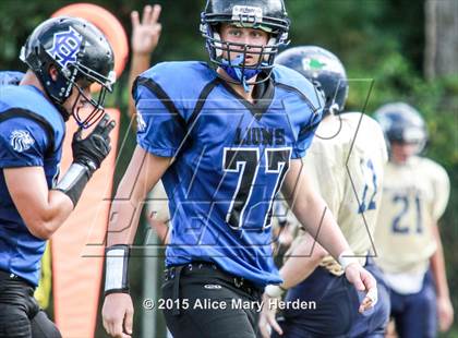 Thumbnail 1 in Hernando Christian Academy vs Donahue Catholic  photogallery.