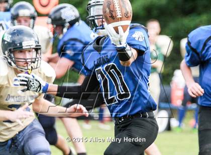 Thumbnail 2 in Hernando Christian Academy vs Donahue Catholic  photogallery.