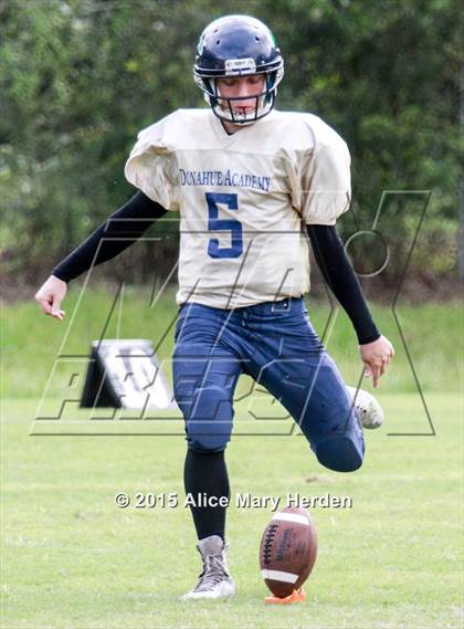 Thumbnail 3 in Hernando Christian Academy vs Donahue Catholic  photogallery.