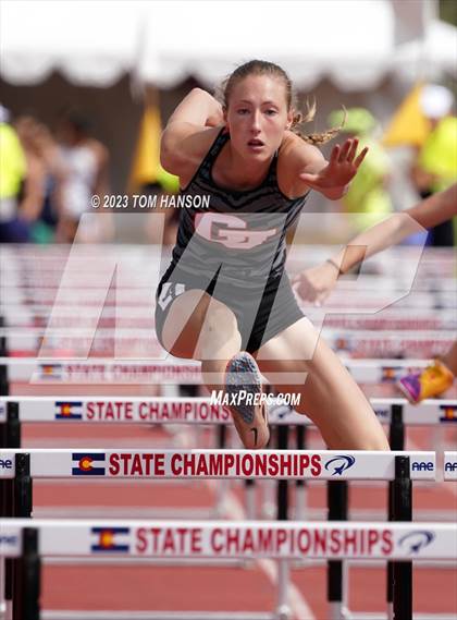 Thumbnail 1 in CHSAA Finals (100 Meter Hurdles) photogallery.