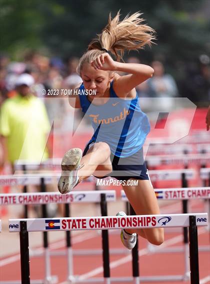 Thumbnail 2 in CHSAA Finals (100 Meter Hurdles) photogallery.