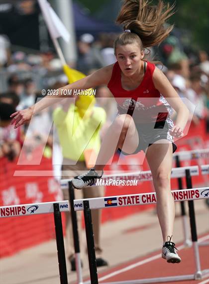 Thumbnail 1 in CHSAA Finals (100 Meter Hurdles) photogallery.