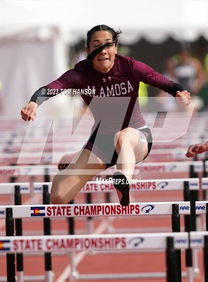 Thumbnail 1 in CHSAA Finals (100 Meter Hurdles) photogallery.