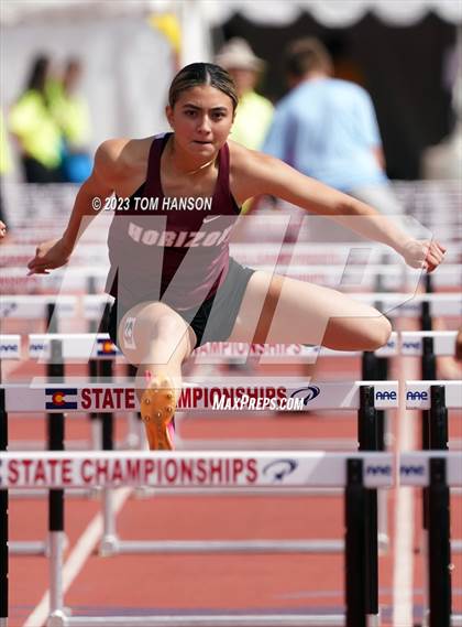 Thumbnail 3 in CHSAA Finals (100 Meter Hurdles) photogallery.