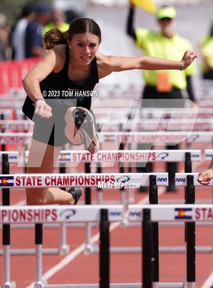 Thumbnail 1 in CHSAA Finals (100 Meter Hurdles) photogallery.