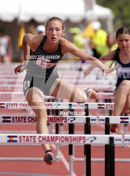 Thumbnail 2 in CHSAA Finals (100 Meter Hurdles) photogallery.