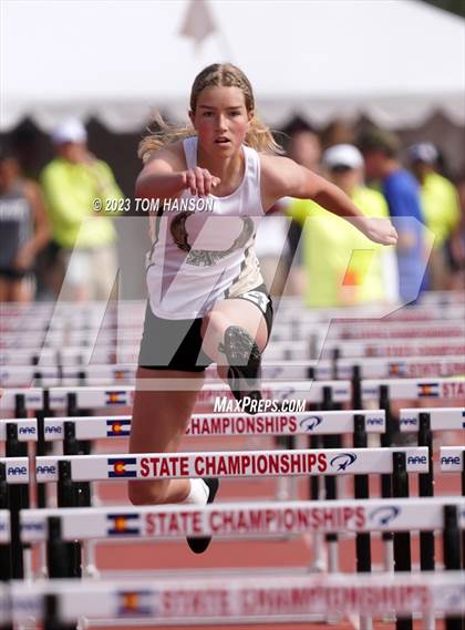 Thumbnail 1 in CHSAA Finals (100 Meter Hurdles) photogallery.