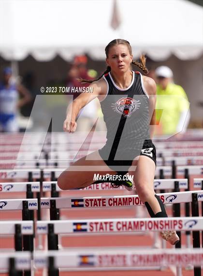 Thumbnail 2 in CHSAA Finals (100 Meter Hurdles) photogallery.