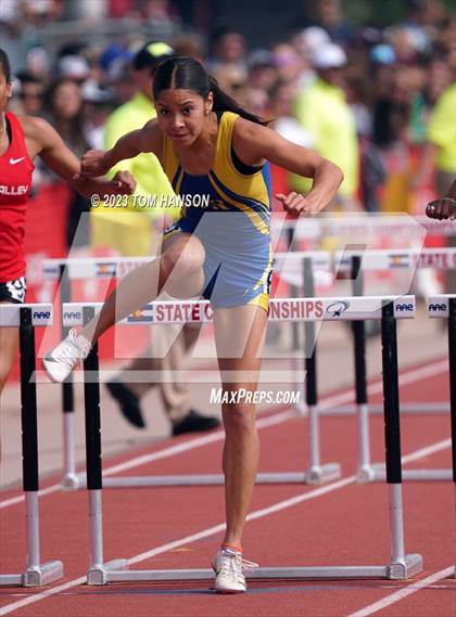 Thumbnail 3 in CHSAA Finals (100 Meter Hurdles) photogallery.