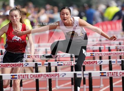 Thumbnail 2 in CHSAA Finals (100 Meter Hurdles) photogallery.