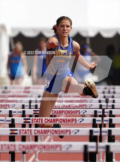Thumbnail 2 in CHSAA Finals (100 Meter Hurdles) photogallery.