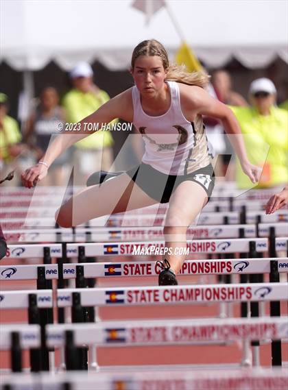 Thumbnail 2 in CHSAA Finals (100 Meter Hurdles) photogallery.