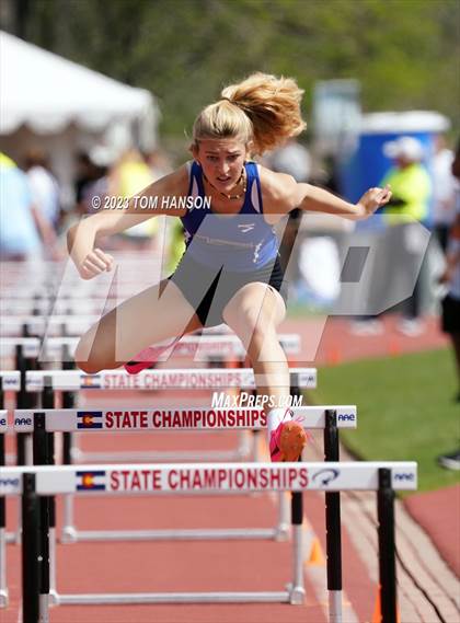 Thumbnail 2 in CHSAA Finals (100 Meter Hurdles) photogallery.