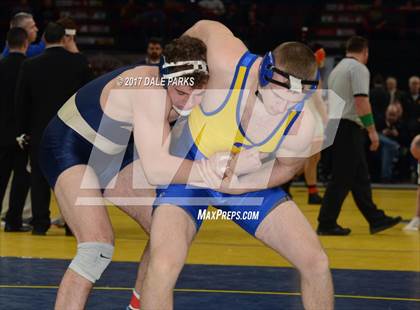 Thumbnail 2 in NYSPHSAA Wrestling Championships (Div.2 - 195 lb. Champ)  photogallery.