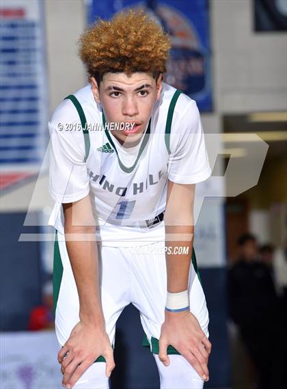 Thumbnail 2 in Chino Hills vs. Bishop O'Dowd (Tarkanian Classic) photogallery.