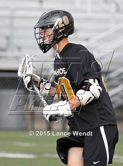 Thumbnail 3 in Chatfield vs. Arapahoe (CHSAA 5A 1st Round Playoff) photogallery.