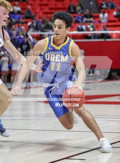 Thumbnail 1 in Orem vs. Woods Cross (UHSAA Quarter Final) photogallery.