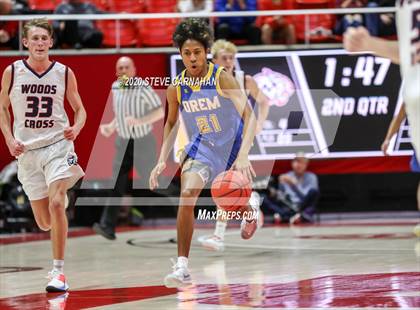 Thumbnail 1 in Orem vs. Woods Cross (UHSAA Quarter Final) photogallery.