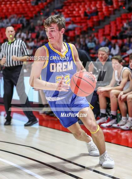 Thumbnail 2 in Orem vs. Woods Cross (UHSAA Quarter Final) photogallery.