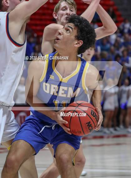 Thumbnail 2 in Orem vs. Woods Cross (UHSAA Quarter Final) photogallery.