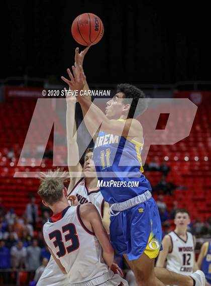 Thumbnail 2 in Orem vs. Woods Cross (UHSAA Quarter Final) photogallery.
