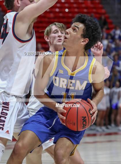 Thumbnail 1 in Orem vs. Woods Cross (UHSAA Quarter Final) photogallery.