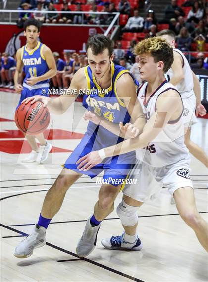Thumbnail 3 in Orem vs. Woods Cross (UHSAA Quarter Final) photogallery.