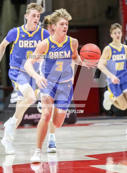 Thumbnail 3 in Orem vs. Woods Cross (UHSAA Quarter Final) photogallery.