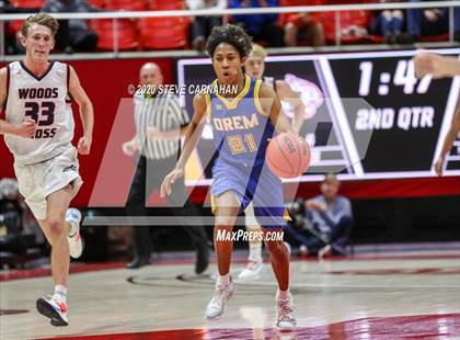 Thumbnail 3 in Orem vs. Woods Cross (UHSAA Quarter Final) photogallery.
